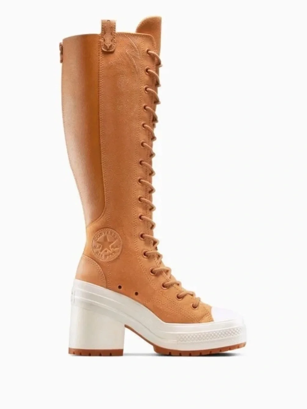 NEW CONVERSE  chuck 70 de luxe heel xx platform high 'western - copper M-4 W-6